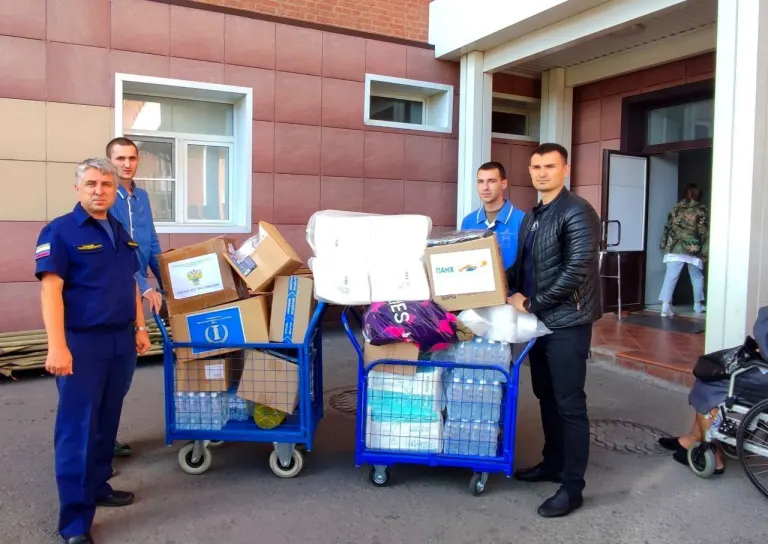 Очередной груз гуманитарной помощи