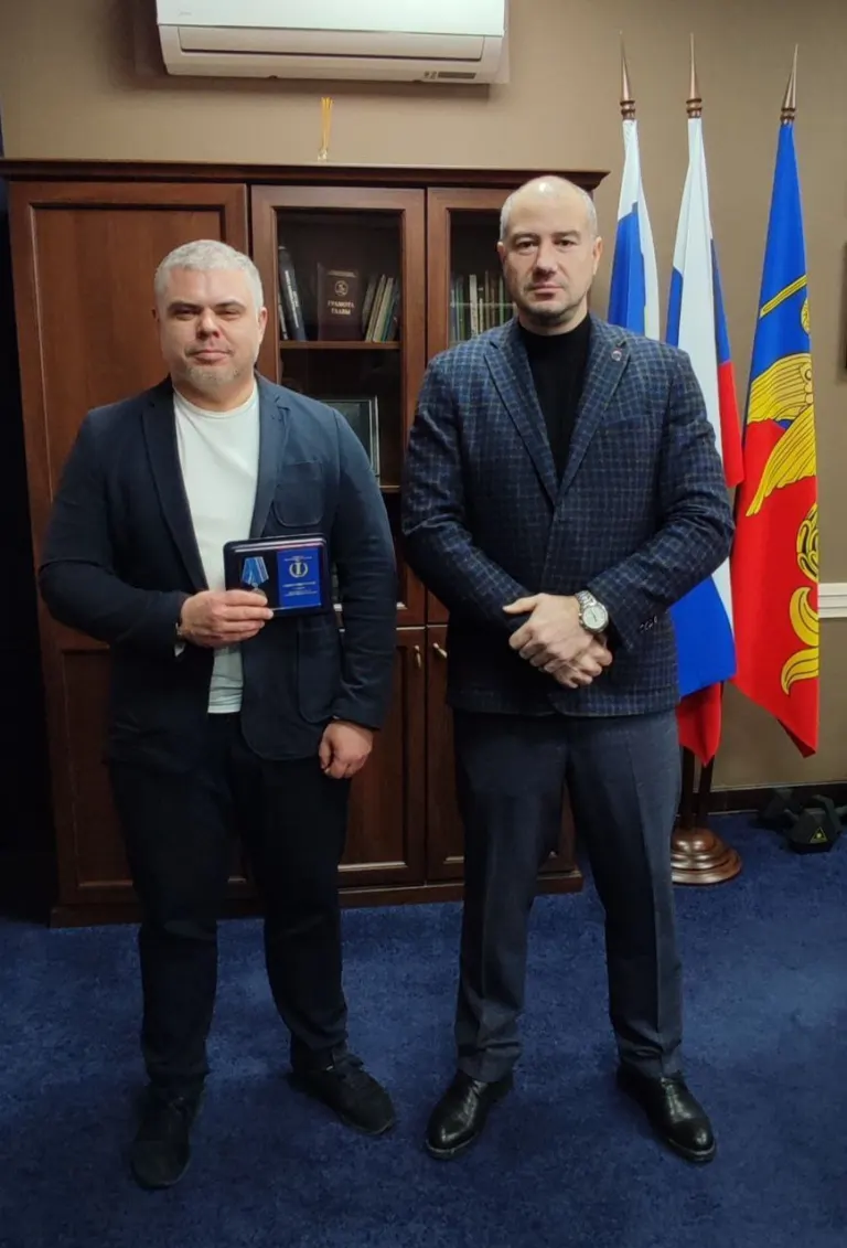 Награждение медалями Ассоциации - За заслуги в сфере транспортной безопасности